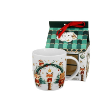  D.G.70712 Porcelánbögre 400ml, házikó díszcsomagolásban, Christmas Cuties 2 konyhai eszköz
