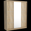 D & L BAHAMA 180 GARDRÓBSZEKRÉNY, 180X215X60CM, SONOMA TÖLGY