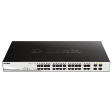 D-Link DGS-1210-24P Gigabit Smart Managed PoE Switch hub és switch