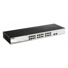 D-Link DGS-1210-26 24 Port Gigabit Smart Managed Switch hub és switch