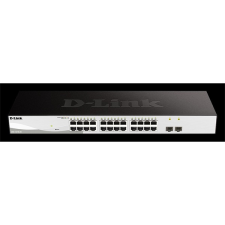 D-Link DGS-1210-26 Switch 24x1000Mbps+2x1000/SFP Smart hub és switch