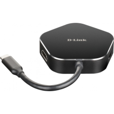D-Link DUB‑M420 4‑in‑1 USB‑C Hub with HDMI and Power Delivery kábel és adapter