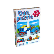 D-Toys DUO Puzzle munkagépekkel - D-Toys puzzle, kirakós