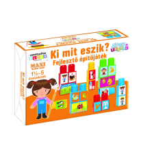 D-Toys Építőjáték Maxi Bloxx szett, Ki mit eszik 699 barkácsolás, építés