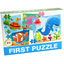 D-Toys Tengeri állatos Bébipuzzle – D-Toys puzzle, kirakós