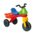 D-Toys Tricikli, Trappola 6 kosárral, 3 kerekű, lábbal hajtós, színes 161