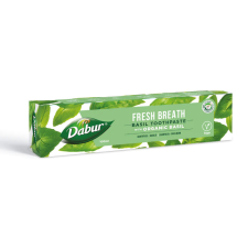 Dabur gyógynövényes, fluormentes fogkrém organikus bazsalikommal 100 ml fogkrém