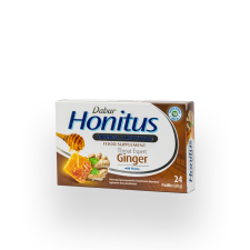  Dabur Honitus Ginger gyömbér ízű gyógynövényes szopogató tabletta vitamin és táplálékkiegészítő