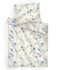 Dadka 140 × 200 cm, 70 × 90 cm ágynemű, krepp - Bloom elegance banán (8596132068565) lakástextília