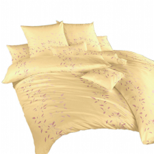 Dadka flanel Mandevila púder, banán 140 × 200, 70 × 90 cm lakástextília