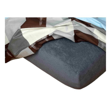 Dadka Froté prostěradlo tmavě šedá 90 × 200 × 20 cm lakástextília