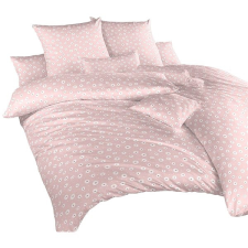 Dadka krep Anežka bílá na pudrovém 140 × 200, 70 × 90 cm lakástextília