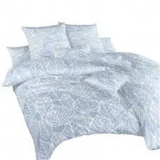 Dadka  krep Max modrý 140 × 200, 70 × 90 cm (01313-MAXMODRYMAA) lakástextília