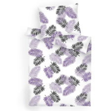 Dadka Pamut ágyneműhuzat, toll, lila, 140×200 + 70×90 cm (8595085972868) lakástextília