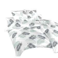 Dadka Povlečení bavlna Peříčka mentolová 140 × 200, 70 × 90 cm lakástextília