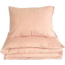 Dadka  Povlečení mušelín do postýlky 100 × 135, 45 × 60 cm růžové (8906064630356) lakástextília
