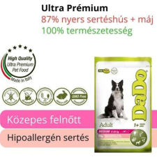 DaDo Dado Hypoallergenic Adult Medium Pork &amp; Liver 12 kg kutyaeledel