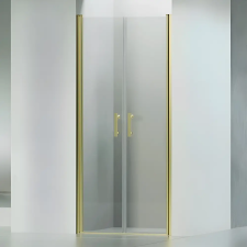 Daegu .||. Gold 90 kétszárnyú nyíló zuhanyajtó, 195cm, 5mm, NANO fürdőkellék