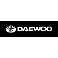 Daewoo matrica,fehér110cmx17cm autó dekoráció