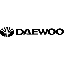 Daewoo matrica,fekete,92cmx15cm autó dekoráció