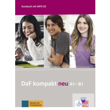 DaF kompakt neu A1-B1? Kursbuch mit MP3-CD idegen nyelvű könyv