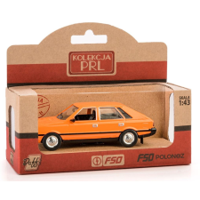 Daffi Prl Fso Polonez Narancssárga autó fém és műanyag modell (1:43) makett