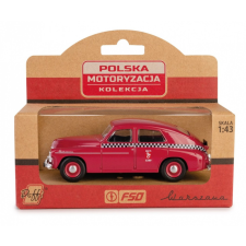 Daffi PRL vehicle Warszawa M20 taxi cherry autópálya és játékautó