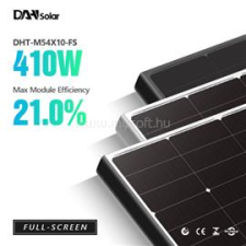 DAH Solar DHM-54X10/FS 410W Full Screen Mono 410W (DHM-54X10-FS-410W) napelem
