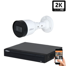 Dahua 1 biztonsági kamerás IP kamera rendszer 5MP (DAHUA-IP-5MP-S1-01) megfigyelő kamera