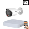 Dahua 1 kültéri kamerás IP kamerarendszer 4MP színes éjjellátással (DAHUA-IP-4MP-01)