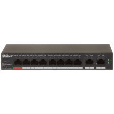 Dahua PoE switch (CS4010-8GT-110) (CS4010-8GT-110) hub és switch