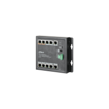Dahua PoE switch Fali - PFS3111-8ET-96-F (8 port 100Mbps PoE (96W) + 2port 1Gbps + 1 SFP) biztonságtechnikai eszköz