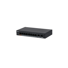 Dahua PoE switch - PFS3010-8GT-96 (8x 1Gbps PoE + 2x 1Gbps port, 96W) biztonságtechnikai eszköz