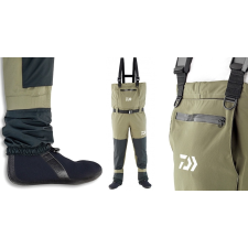 Daiwa D-Vec Breathable Waders melles gázlónadrág Prémium 44-es (18515-444) horgászkiegészítő
