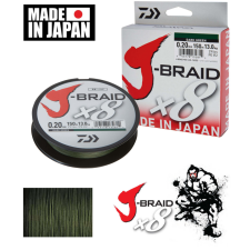 Daiwa J-Braid X8 0.16 mm-300m d. green horgászzsinór