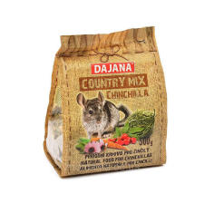 Dajana Country Mix Teljesértékű Chinchilla Eledel, 500 g, DP403J rágcsáló eledel