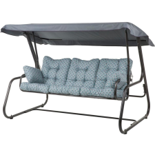 Dajar Celebes lehajtható fém kerti hintaaágy tetővel - 037-11 hintaágy