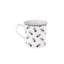 Dakls DAK.NOP5115 Porcelánbögre kék apróvirágos, 400ml bögrék, csészék