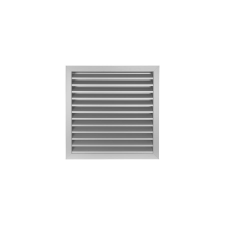 dalap Alumínium szellőzőrács fix zsaluval GRW 250x250 mm hűtés, fűtés szerelvény