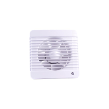 dalap Fürdőszobai ventilátor időzítővel és páraérzékelővel, Ø 100 mm, emelt teljesítménnyel ventilátor