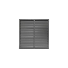 dalap Gravitációs szellőzőrács SMP 835x835 mm szürke hűtés, fűtés szerelvény