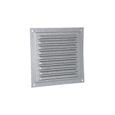 dalap Horganyzott fém szellőzőrács rovarhálóval 200x200 mm hűtés, fűtés szerelvény