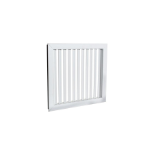 dalap Műanyag szellőzőrács álló fix zsaluval 350x200 mm hűtés, fűtés szerelvény