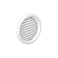 dalap Műanyag szellőzőrács rovarhálóval 125mm hűtés, fűtés szerelvény