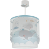 Dalber Whale Dreams fehér-kék gyerek függesztett lámpa (DA-61172T) E27 1 izzós IP20
