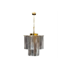  Dalia csillár Arany/Füst üveg 32x40 cm - 150 cm világítás
