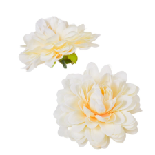  Dália virágfej 1 D7,5cm 24db/csom dekorációs kellék