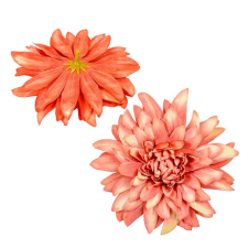  Dália virágfej D11cm D14 24db/csom dekorációs kellék