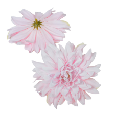  Dália virágfej D11cm pink D3 24db/csom dekorációs kellék