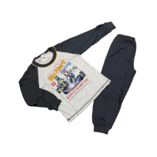 Dalma 2 Részes Pamut Pizsama - Szürke Versenyautós 98 gyerek hálóing, pizsama